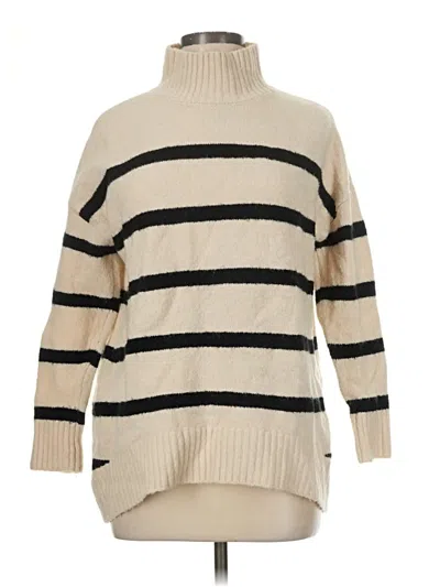 Pre-owned Workshop Republic Clothing Turtleneck Sweater In Brown