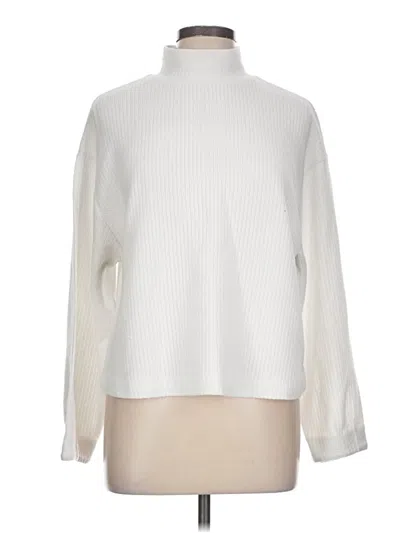 Pre-owned Workshop Republic Clothing Turtleneck Sweater In White