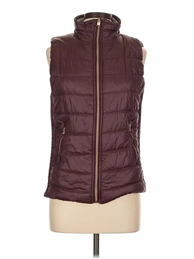 Pre-owned Workshop Republic Clothing Vest In Burgundy