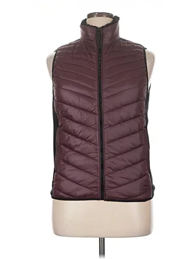 Pre-owned Workshop Republic Clothing Vest In Burgundy