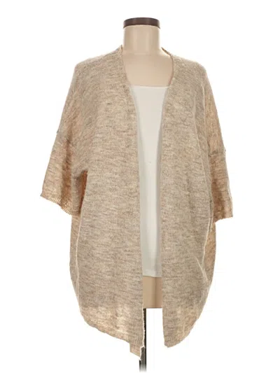Pre-owned World Market Cardigan Sweater In Brown