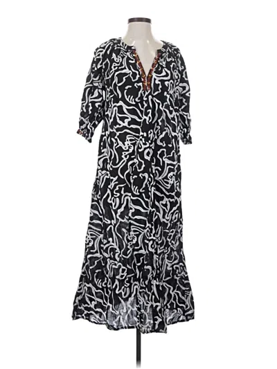 Pre-owned World Market Casual Dress In Black