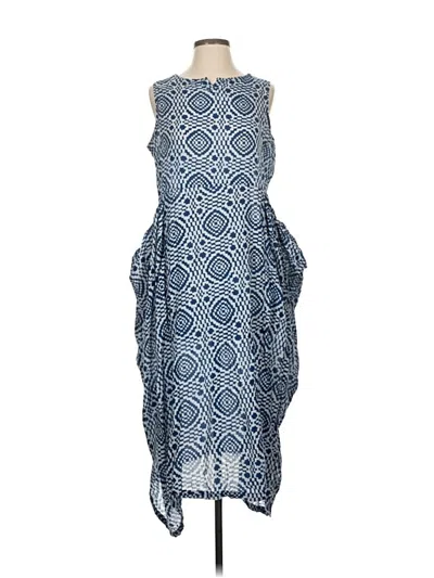 Pre-owned World Market Casual Dress In Blue