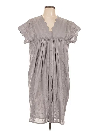 Pre-owned World Market Casual Dress In Gray
