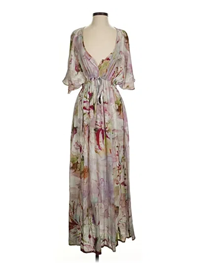Pre-owned World Market Casual Dress In Gray