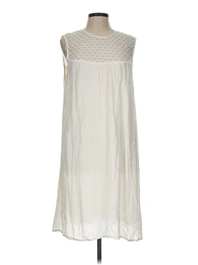 Pre-owned World Market Casual Dress In Ivory