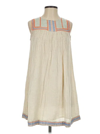 Pre-owned World Market Casual Dress In Tan