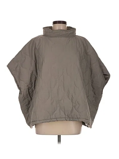 Pre-owned World Market Raincoat In Gray