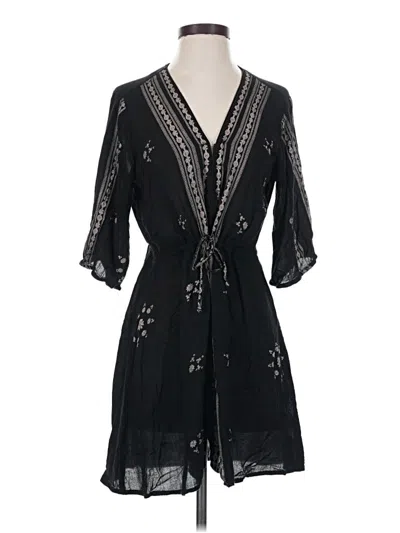 Pre-owned World Market Romper In Black