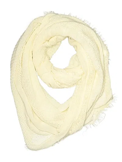 Pre-owned World Market Scarf In Ivory