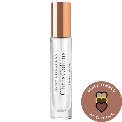 World Of Chris Collins Sunset In Tamarindo Eau De Parfum Travel Spray With Mango And Sandalwood .34 Oz/10 ml Eau De Parfum 