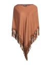 World Of Wonder Woman Cape Brown Size Onesize Pashmina, Cashmere