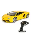 World Tech Toys 1:10 Lamborghini Aventador Electric Rc Car In Yellow