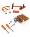 World Tech Toys Big Boy's Workshop 15 Piece Handyman Playset In Orange