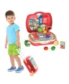 World Tech Toys Grocery Luggage Playset In Transparent