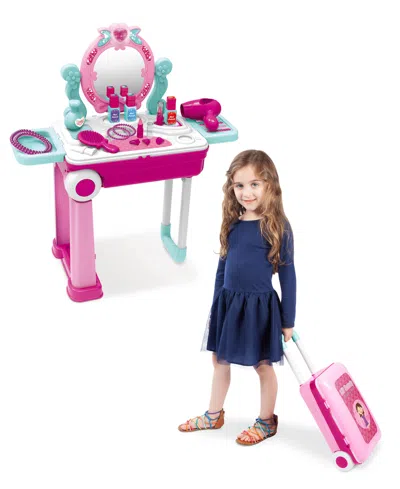 World Tech Toys Lil Beauty Mobile Suitcase Playset In Transparent