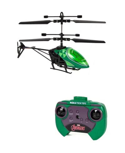 World Tech Toys Marvel Hulk 2ch Ir Helicopter In Multi