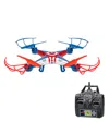 World Tech Toys Marvel Licensed Captain America Sky Hero 2.4ghz 4.5ch Rc Drone In Multi