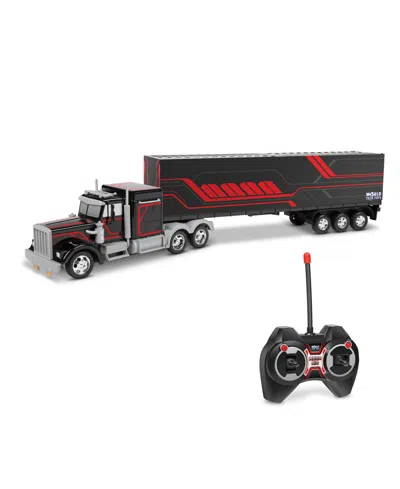 World Tech Toys Mega Rig Electric Rc Semi Trailer Truck In Multi