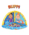 World Tech Toys Moonbug Blippi Inflatable Quarter Circle Open Ball Pit In Multi