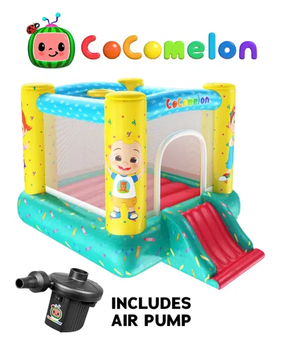 World Tech Toys Moonbug Cocomelon Inflatable Bouncer With Slider In Multi
