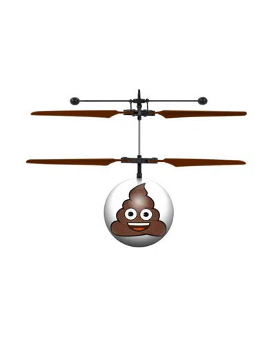 World Tech Toys Poop Emoji Ir Ufo Ball Helicopter In Multi