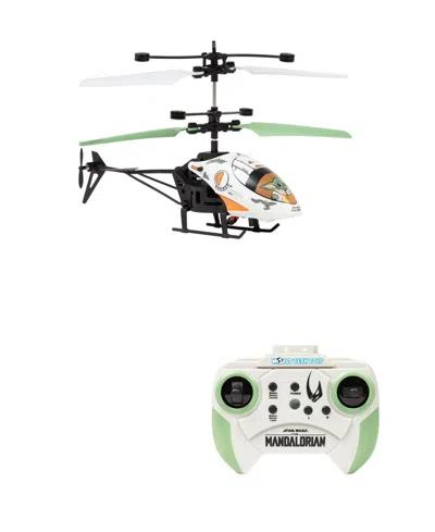 World Tech Toys Star Wars The Mandalorian Baby Yoda 2ch Ir Helicopter In Multi