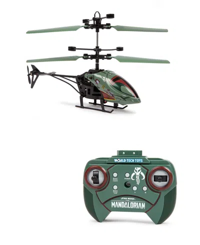 World Tech Toys Star Wars The Mandalorian Boba Fett 2ch Ir Helicopter In Multi