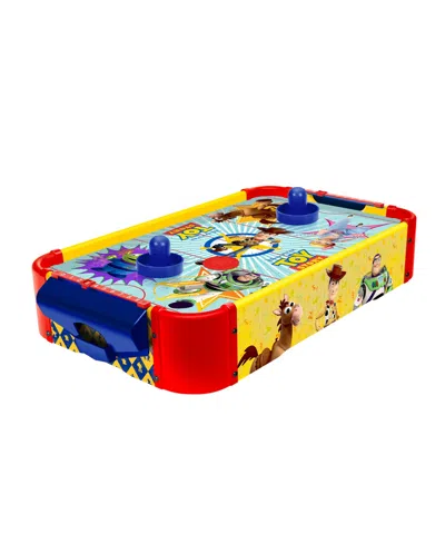 World Tech Toys Toy Story Electronic Tabletop Air Hockey Wood In Transparent