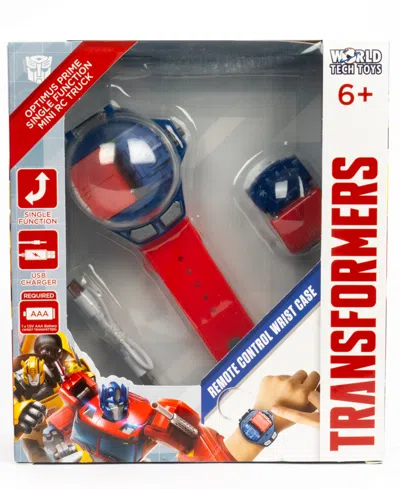 World Tech Toys Transformers Wrist Case Mini Rc Truck Optimus In Transparent