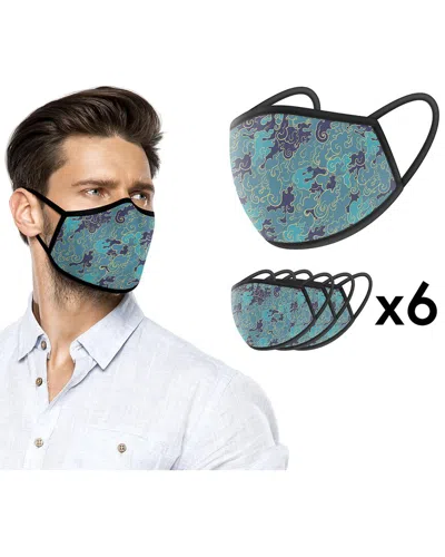 World Tech Toys Vector Blue Flames Face Mask