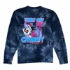 World Tour Premiere Men's Hands Off Crew Neck Sweater In Black Marble In Black
