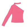 World Wide Ltd Baby Girl Rib Pink Top In Pink