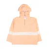 World Wide Ltd Peach Pullover - Peach/white In Multi