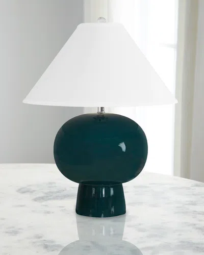 Worlds Away Annie Lamp In Green