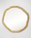 Worlds Away Cadence Mirror In Gold