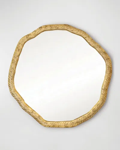 Worlds Away Cadence Mirror In Gold