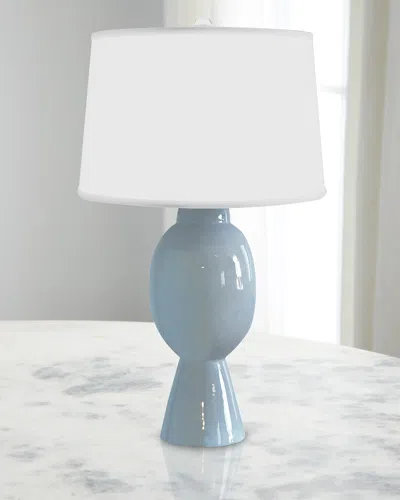 Worlds Away Dover Lamp In Blue