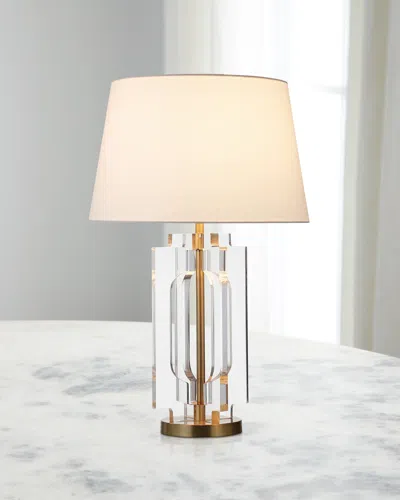 Worlds Away Haven Lamp In Gold