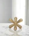 Worlds Away Jacky Sculpture In Gold