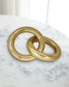 Worlds Away Rings Link Object In Gold