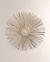 Worlds Away Rio Wall Sconce, Large In Natural