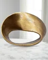 Worlds Away Ruben Large Sculpture In Gold