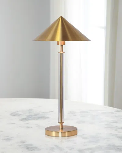 Worlds Away Tate Lamp In Gold