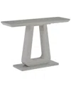 Worldwide Home Furnishings Contemporary Console Table In Grey