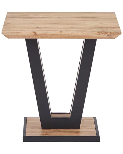 Worldwide Home Furnishings Modern Accent Table In Brown
