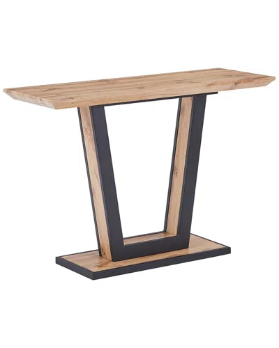 Worldwide Home Furnishings Modern Console Table In Brown