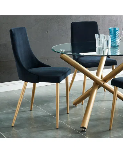 Worldwide Home Furnishings Set Of 2 Carmilla Side Chair