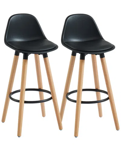Worldwide Home Furnishings Set Of 2 Diablo 26in Counter Stools