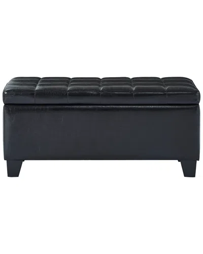 Worldwide Home Furnishings Winston Storage Ottoman